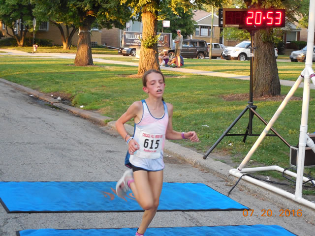 Race action from the roads of Norwood Park