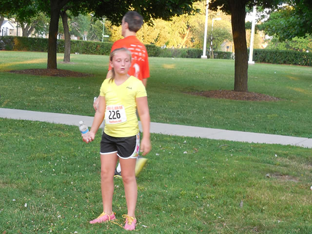 Race action from the roads of Norwood Park