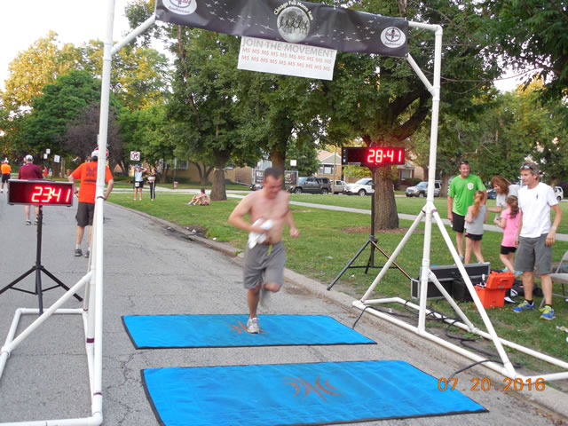 Race action from the roads of Norwood Park