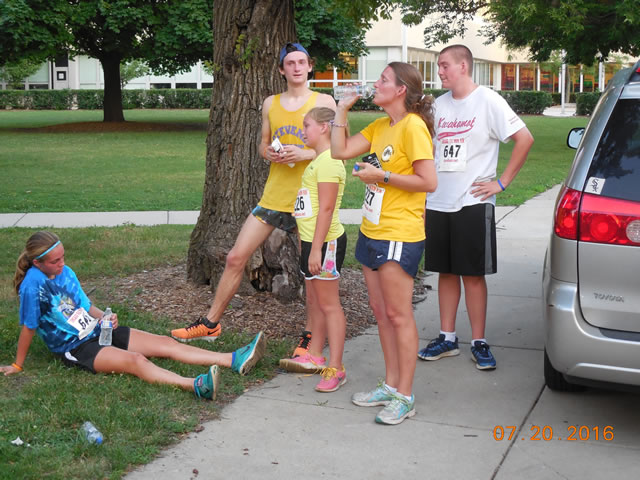Race action from the roads of Norwood Park