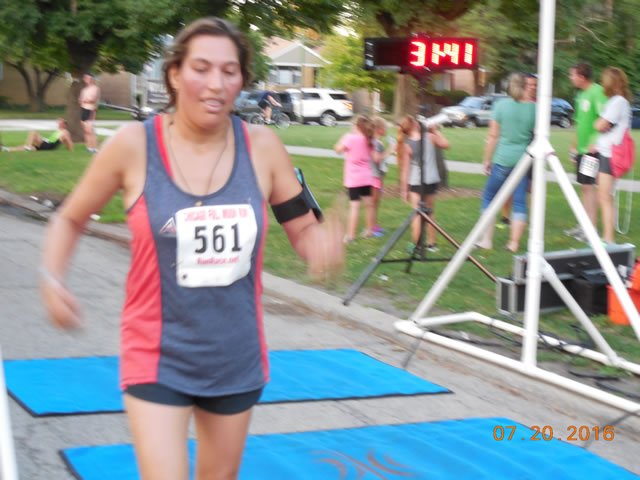 Race action from the roads of Norwood Park