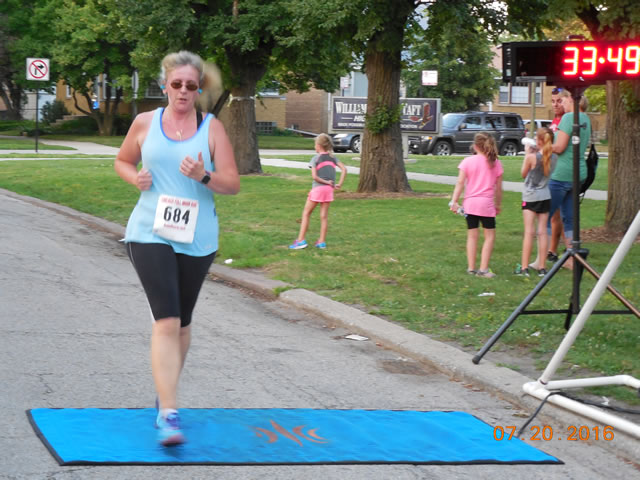 Race action from the roads of Norwood Park