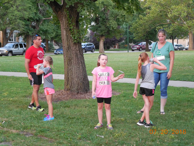 Race action from the roads of Norwood Park