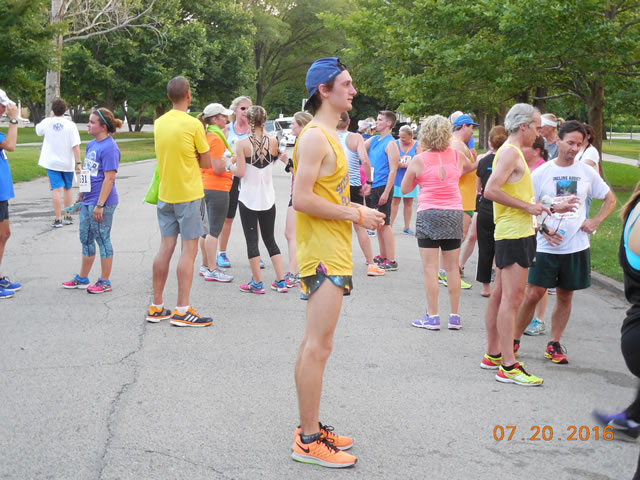 Race action from the roads of Norwood Park