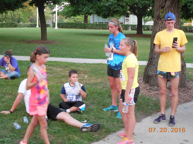 Race action from the roads of Norwood Park