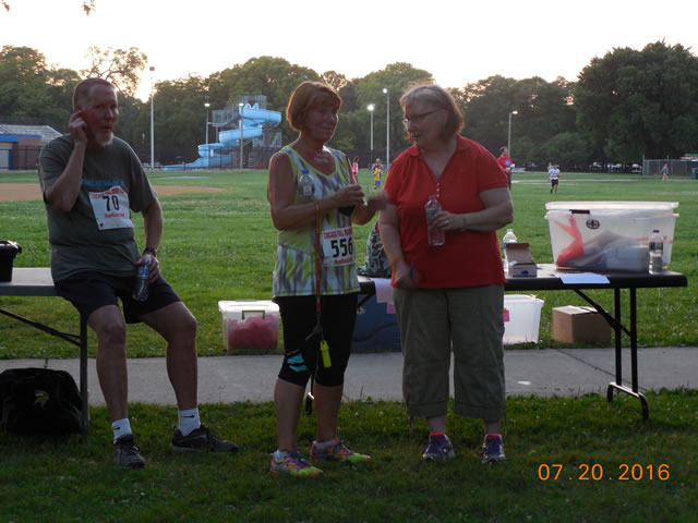 Race action from the roads of Norwood Park