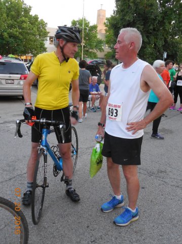 Race action from the roads of Norwood Park
