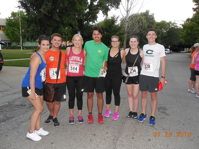 Race action from the roads of Norwood Park