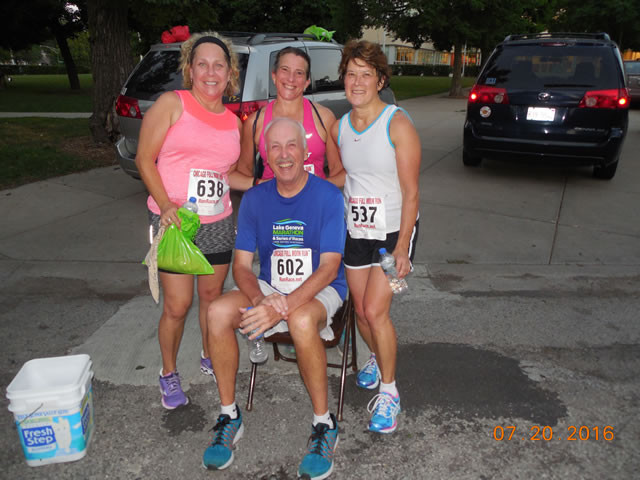 Race action from the roads of Norwood Park