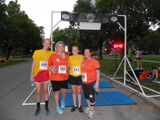 Race action from the roads of Norwood Park