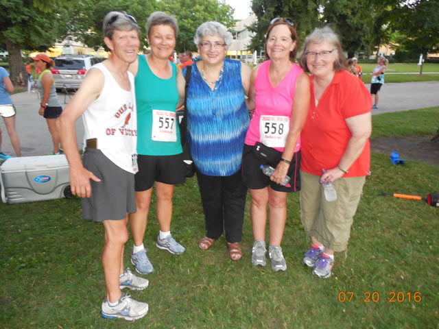 Race action from the roads of Norwood Park