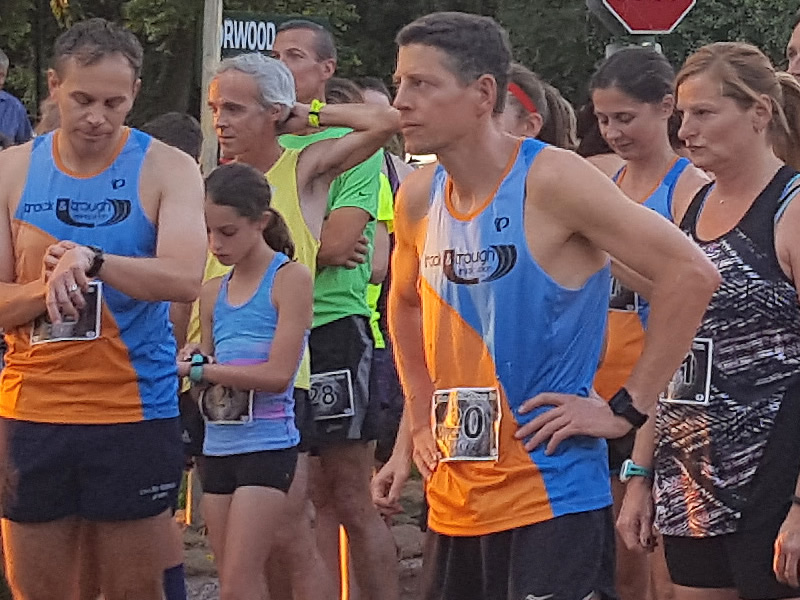 5-Km Runners Assemble at Start Line
