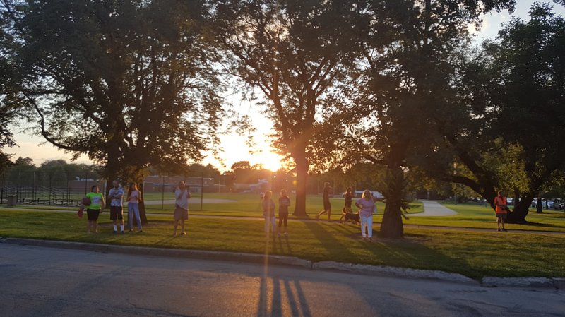 Immediately Following the Start of the 5-Km Featured Event