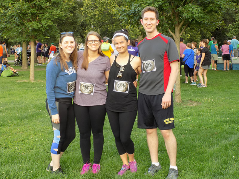 Pre-race Gathering in Norwood Park