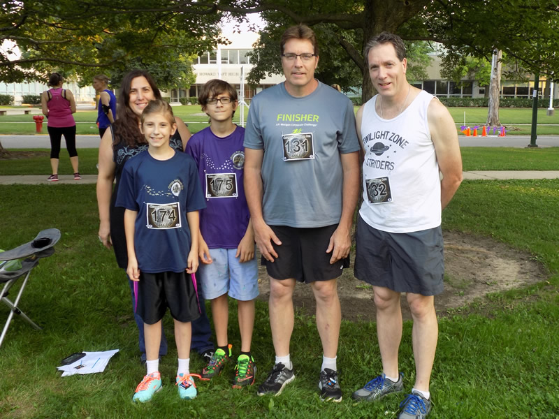 Pre-race Gathering in Norwood Park