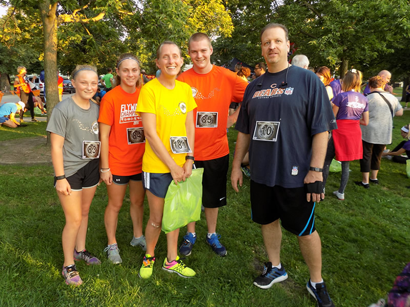 Pre-race Gathering in Norwood Park