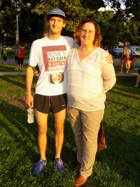 Pre-race Gathering in Norwood Park