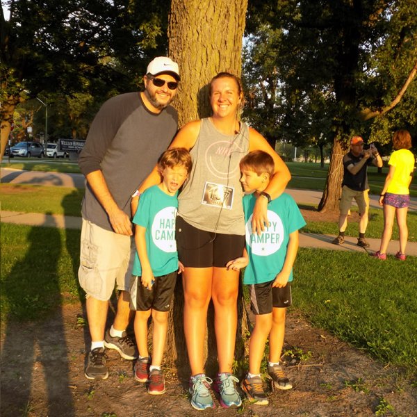 Pre-race Gathering in Norwood Park