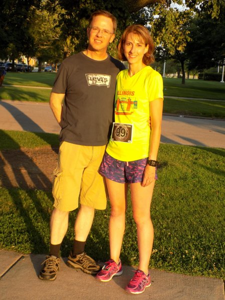 Pre-race Gathering in Norwood Park