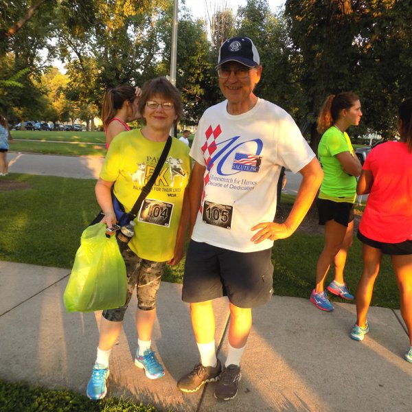Pre-race Gathering in Norwood Park