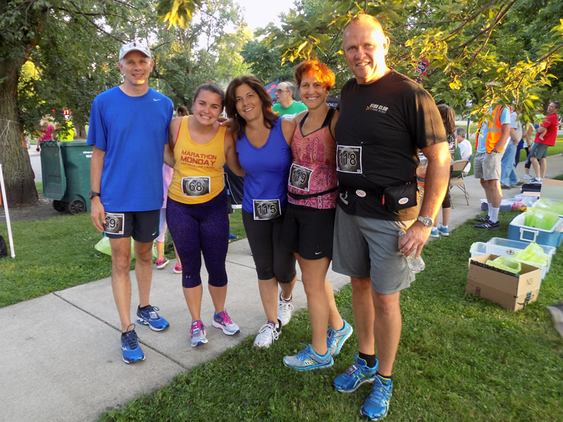 Pre-race Gathering in Norwood Park
