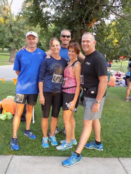 Pre-race Gathering in Norwood Park
