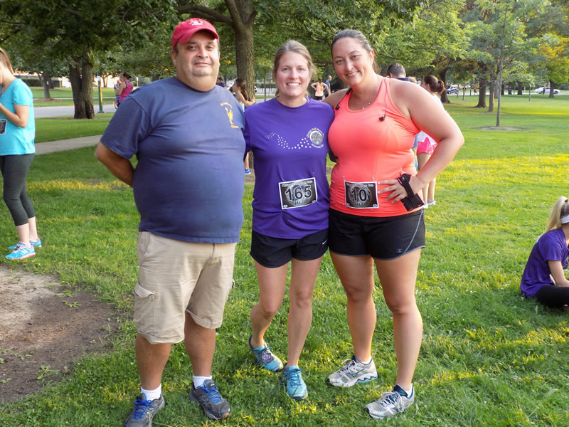 Pre-race Gathering in Norwood Park