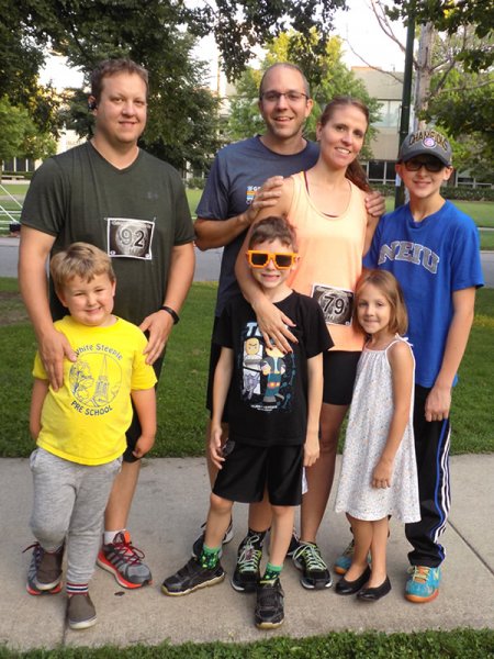 Pre-race Gathering in Norwood Park