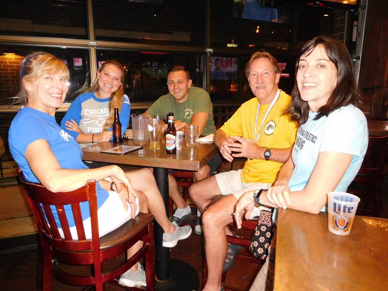 Chicago Full Moon Run Post-rcae Festivities at Mo Dailey's