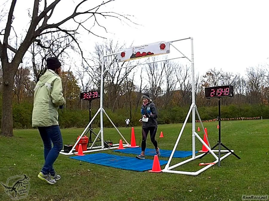 50-Km Runners Complete their First Lap