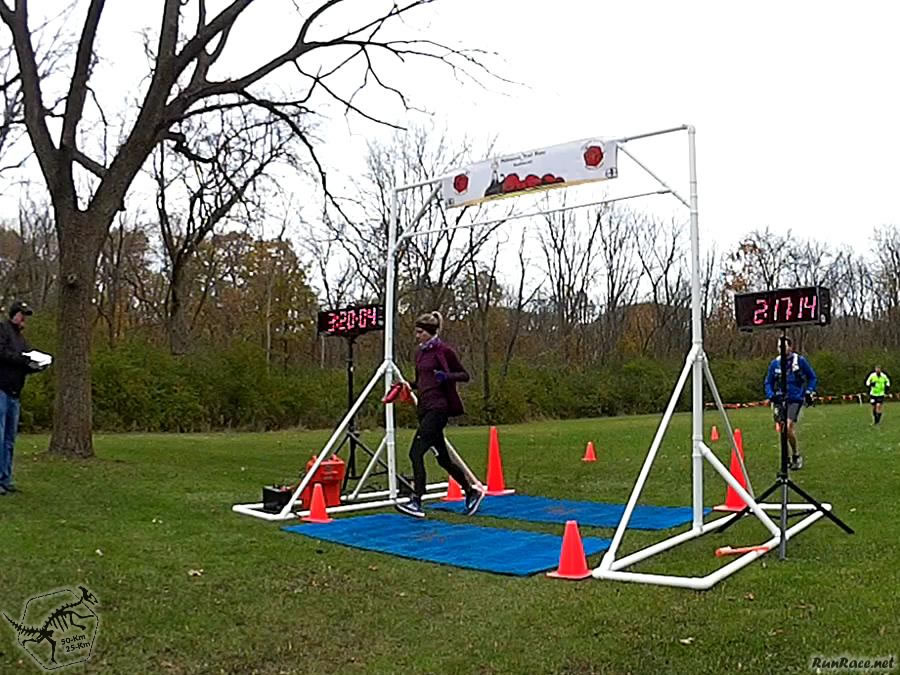 50-Km Runners Complete their First Lap
