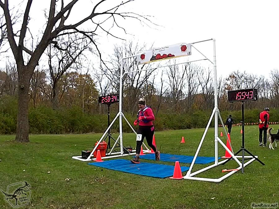 50-Km Runners Complete their First Lap