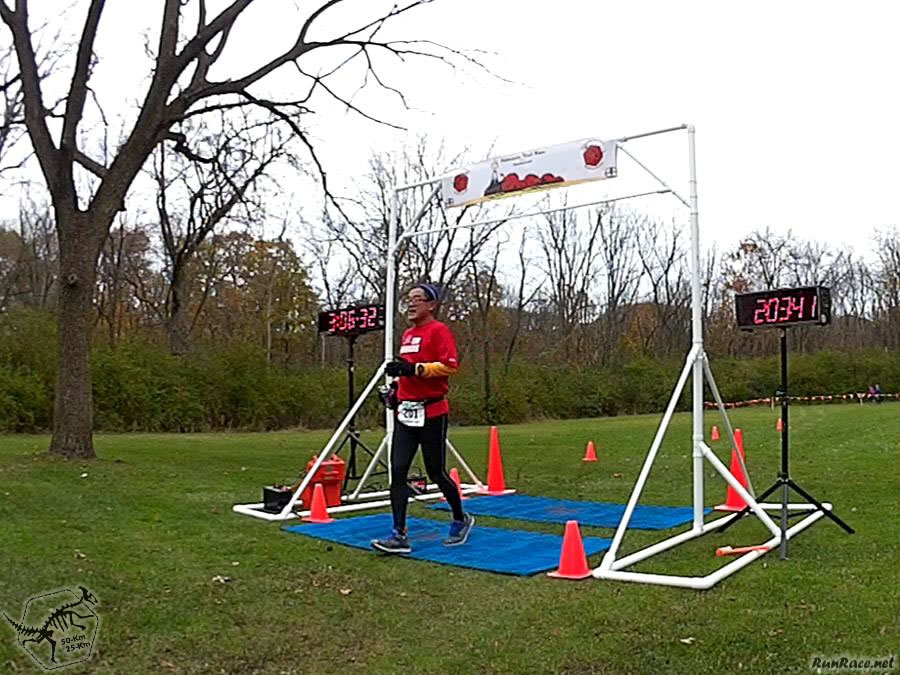 50-Km Runners Complete their First Lap
