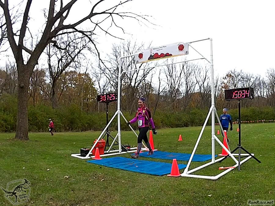 50-Km Runners Complete their First Lap