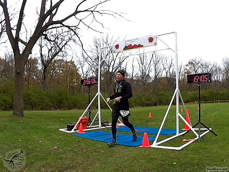 50-Km Runners Complete their First Lap