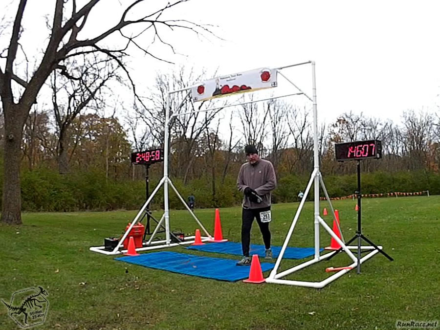 50-Km Runners Complete their First Lap