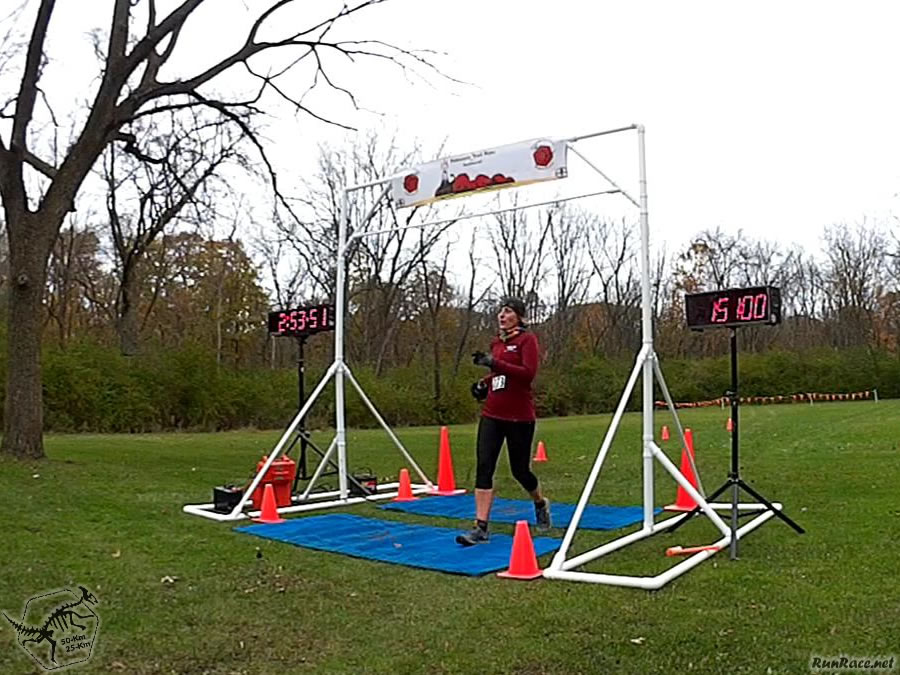 50-Km Runners Complete their First Lap