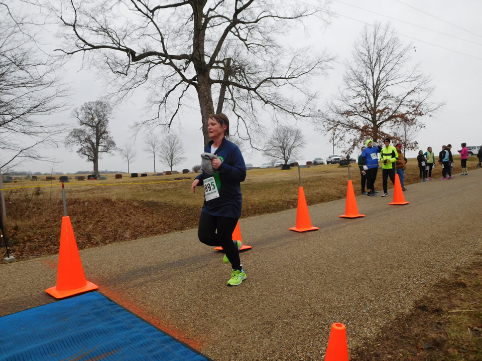 Action near the start/finish area