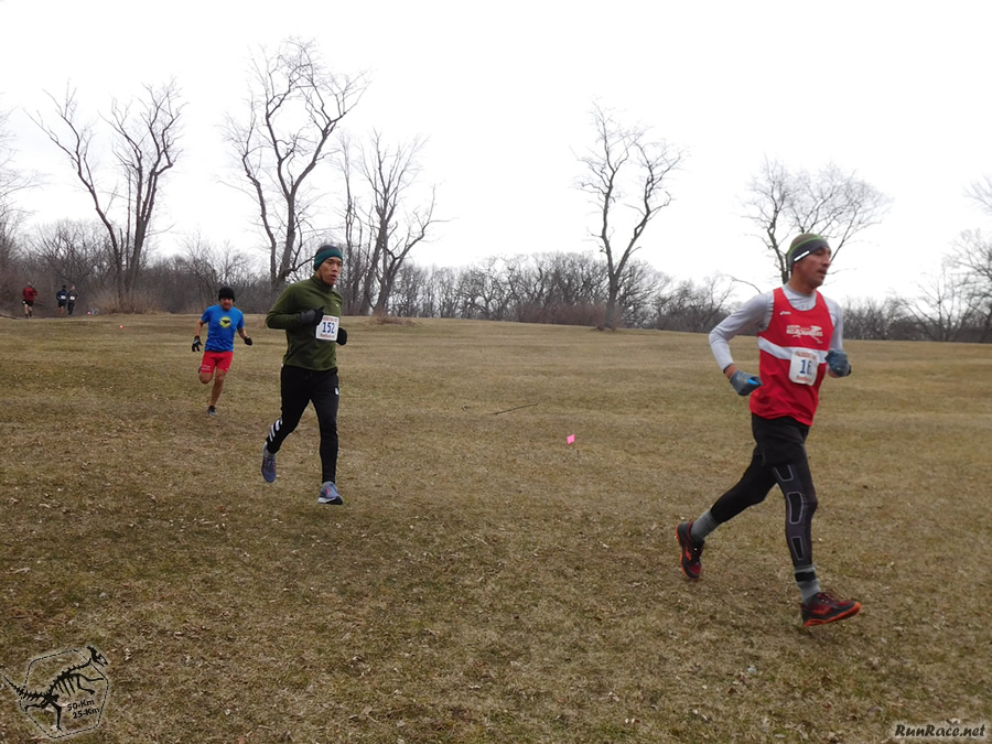 Starting Parade Loop for 25-Km Runners