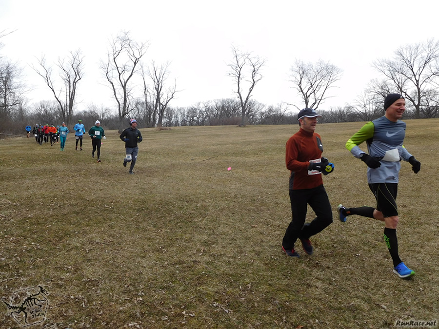 Starting Parade Loop for 25-Km Runners