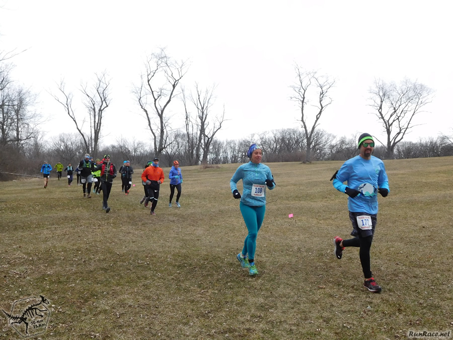 Starting Parade Loop for 25-Km Runners