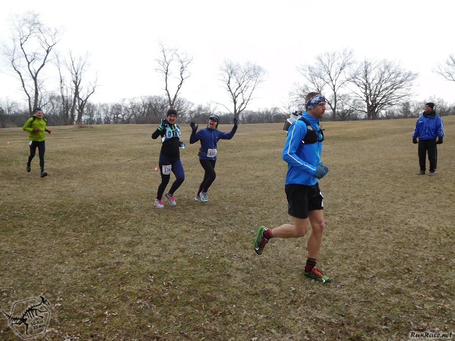 Starting Parade Loop for 25-Km Runners