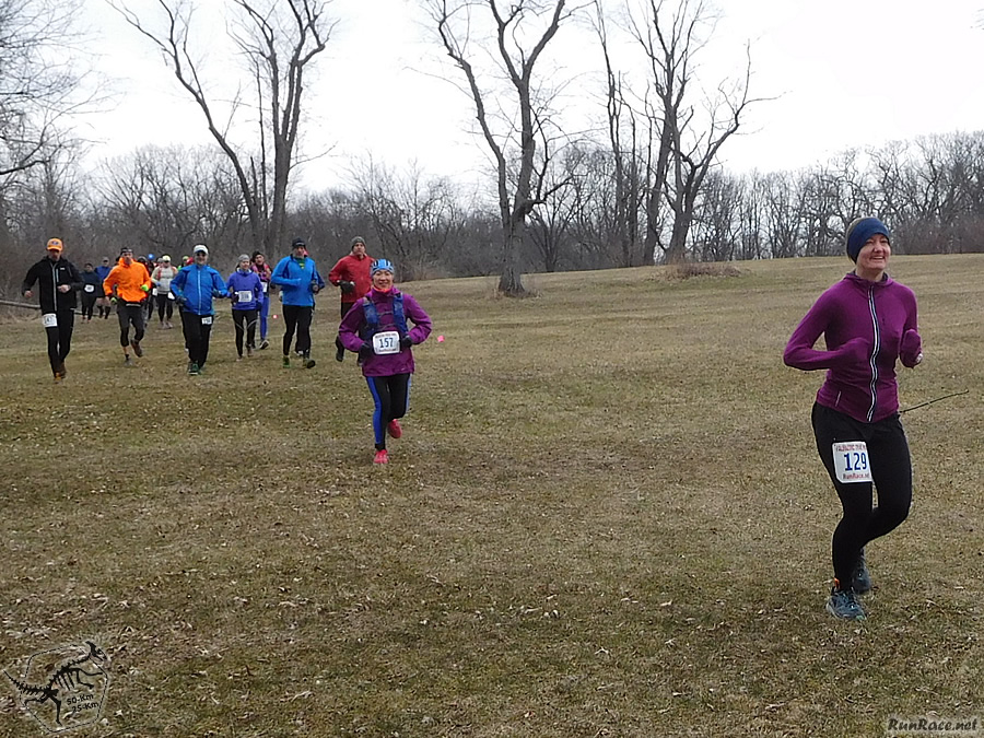 Starting Parade Loop for 25-Km Runners