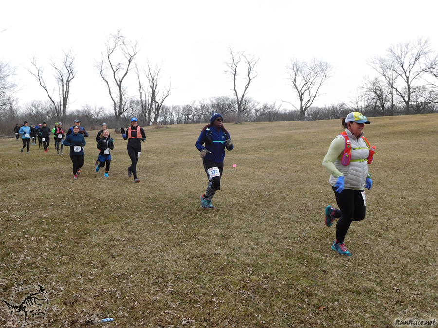 Starting Parade Loop for 25-Km Runners