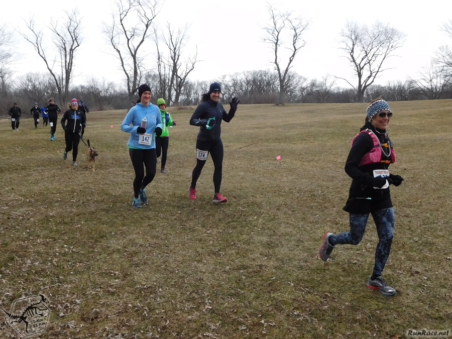 Starting Parade Loop for 25-Km Runners
