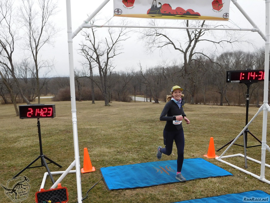 Action at Pioneer Woods Start/Finish Area