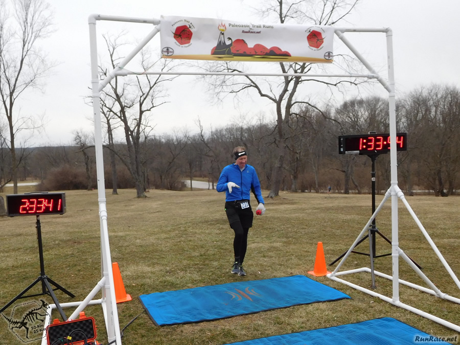 Action at Pioneer Woods Start/Finish Area