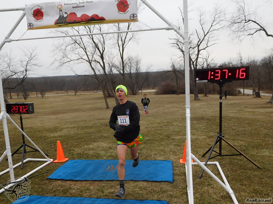 Action at Pioneer Woods Start/Finish Area