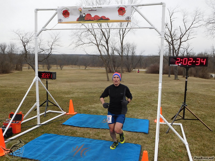 Action at Pioneer Woods Start/Finish Area