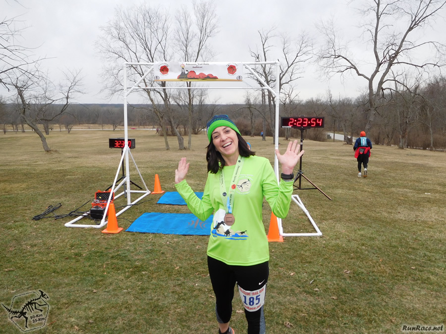 Action at Pioneer Woods Start/Finish Area
